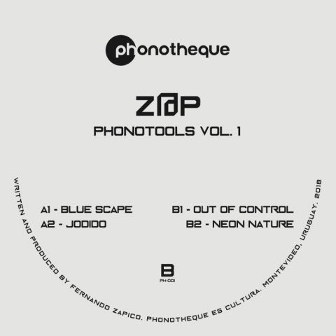 ( PH 01 ) Z@P - Phonotools Vol.1 EP (Vinyl Only 12") Phonoteque